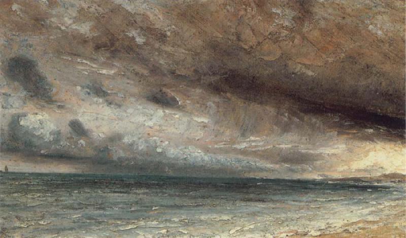 John Constable Stormy Sea oil painting image